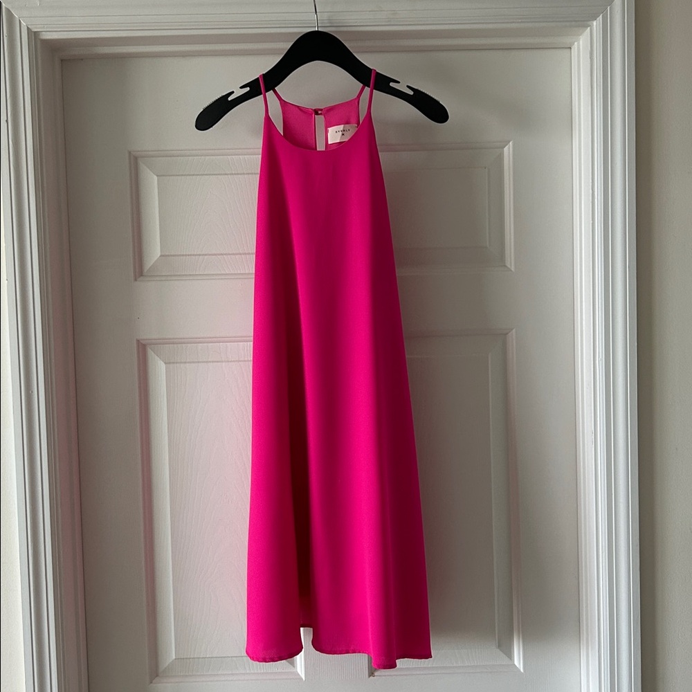 Everly Pink Sleeveless Dress